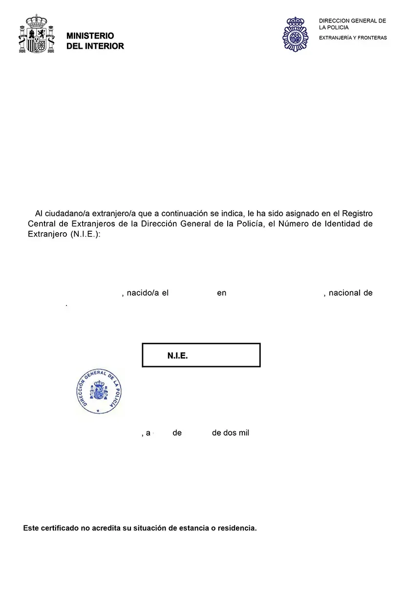 Proceso completo para obtener el NIE con abogados expertos