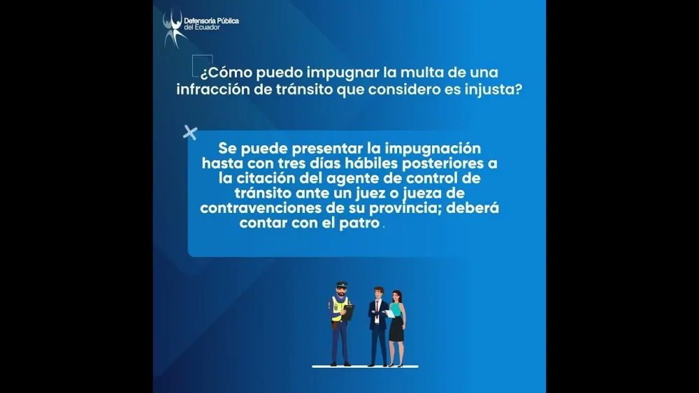 Cómo impugnar una multa de tránsito con abogados expertos