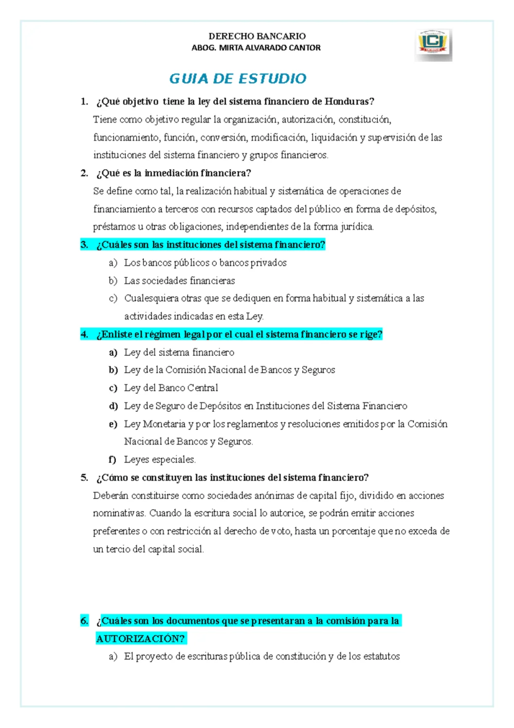 Derecho bancario en Honduras: guía completa sobre el ámbito legal