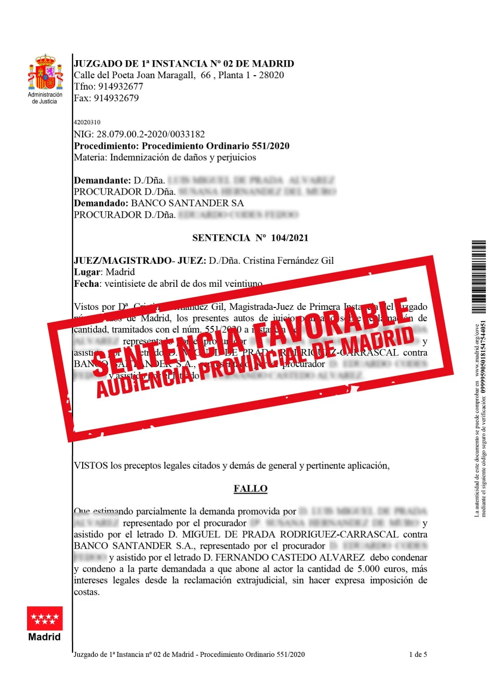 ¿Está obligado el banco a reembolsar en casos de estafa?
