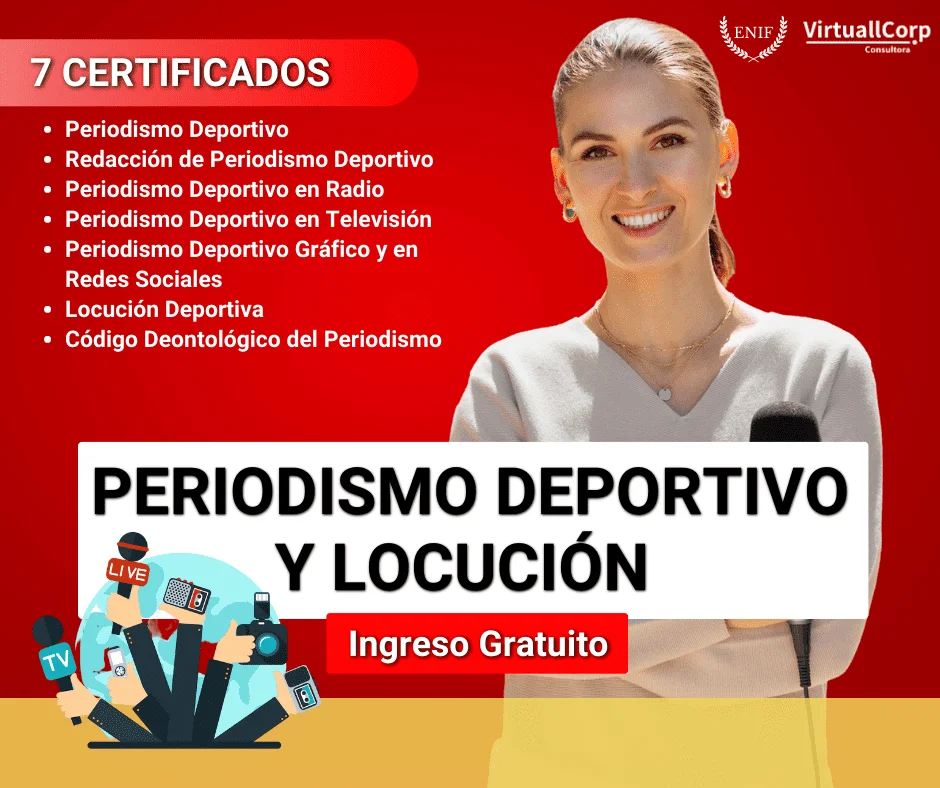 Opciones gratuitas para estudiar periodismo deportivo con profesionales expertos