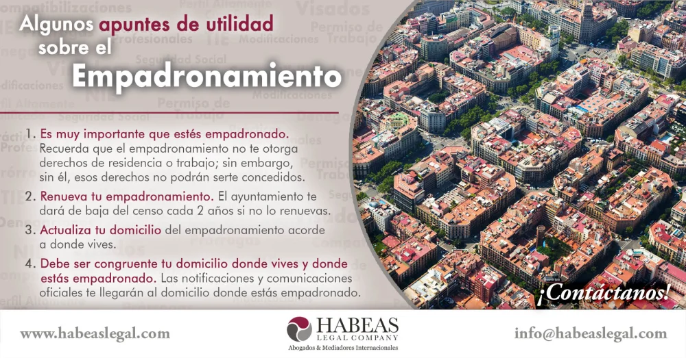 Empadronamiento y residencia: implicaciones legales explicadas por abogados