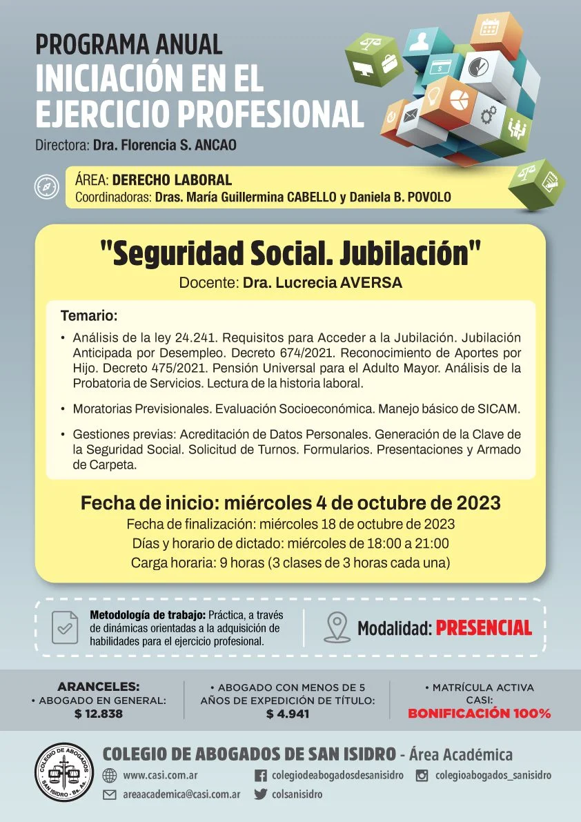 Jubilación 2023: Requisitos y guía legal para abogados