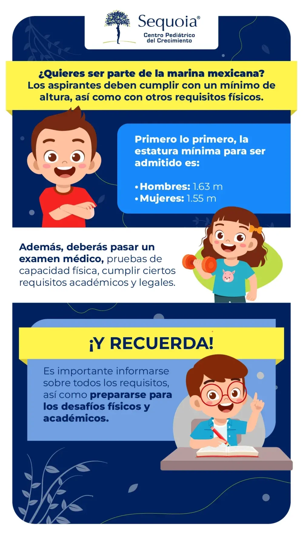 Requisitos de estatura mínima para ingresar a la marina: guía legal