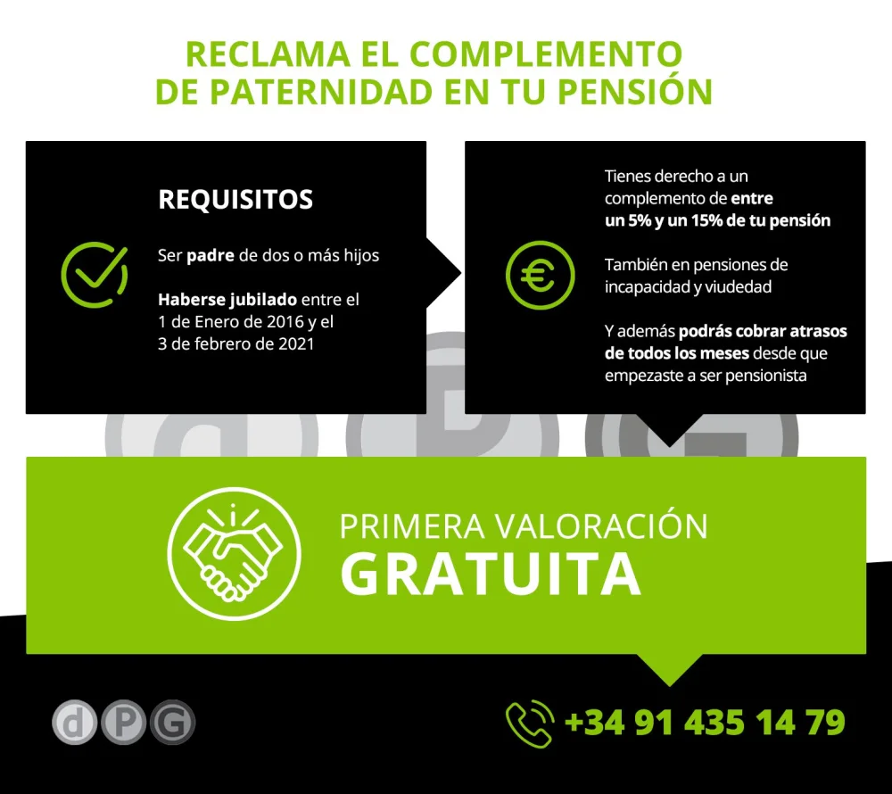 Solicita el complemento por hijo con asesoría legal especializada