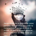 Acciones legales ante un hombre que no te valora