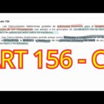 Artículo 156 de la Constitución: importancia legal para abogados