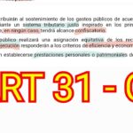 Artículo 31 de la Constitución: Guía esencial para abogados