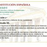 Artículo 33 de la Constitución: derechos y obligaciones según abogados