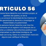 Artículo 56 de la Constitución: información clave sobre su contenido