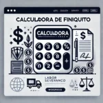 Calculadora de finiquito laboral: tu compensación tras 4 años