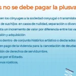 Casos en que no se paga plusvalía tras venta