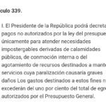 Entiende el artículo 339 de la constitución con expertos legales