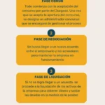Fases del concurso de acreedores: guía esencial del proceso legal