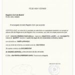 Fe de vida en España: guía legal completa y esencial