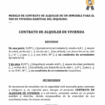 Guía esencial para redactar un contrato de alquiler efectivo