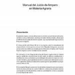 Guía esencial sobre tipos de amparo en materia agraria