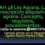 Interpretación del artículo 48 de la ley agraria para abogados