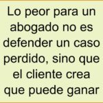 La perspectiva de abogados sobre el colmo de una esposa