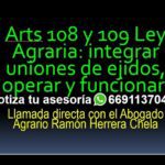 Ley agraria: análisis completo del artículo 108 con abogados expertos