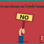 Motivos de denegación de custodia compartida según abogados expertos