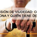 Pensión de viudedad: lo que establece la ley