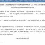 Recursos contenciosos administrativos: guía para su interposición