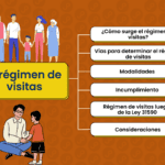 Regimen mínimo de visitas en derecho familiar