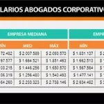 Salarios de abogados en el sector bancario argentino