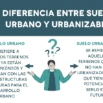 Suelo urbano vs urbanizable: claves que debes conocer