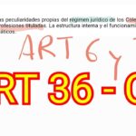Todo lo que necesitas saber sobre el artículo 36 y abogados